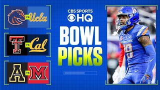 College Football BOWL PICKS Expert Picks For Saturdays Games I CBS Sports [upl. by Marozas422]