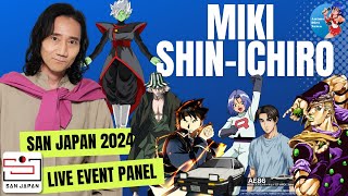 MIKI Shinichiro Spills Secrets at San Japan 2024 Panel [upl. by Aleck680]