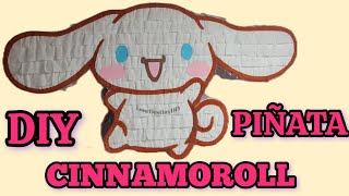 DIY CINNAMOROLL PIÑATA  FÁCIL BRICOLAJE  HOW TO MAKE  PASO A PASO  ARTS AND CRAFTS  SAN RIO [upl. by Prudy]