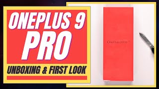 OnePlus 9 Pro Unboxing First Look Launch and Price in India [upl. by Assiar]