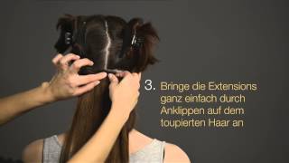 ClipIn Extensions 100 Echthaar  1001extensionsde [upl. by Andrade30]