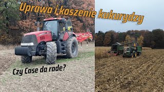 🔥Oporowe 🔥⛔Uprawki z gorczycą amp Koszenie kukurydzy⛔Case Magnum 335 John Deere 6630 WTS 9640 [upl. by Kirt843]