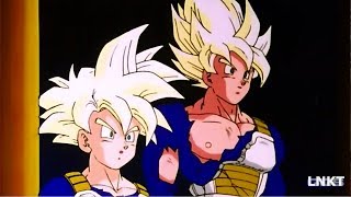 Goku and Gohan exit the hyperbolic time chamber 1080p HD FULL [upl. by Maurilia]