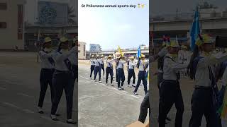 Celebreated sports day in our clg🎖️🎷 hassan  shortsstphilomenasupportmychannel [upl. by Rivard]