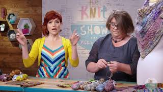 THE KNIT SHOW The Color Episode knitting [upl. by Onavlis]