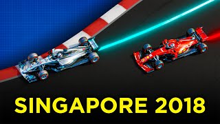 The Best Lap in F1 History  Lewis Hamiltons Singapore Qualifying  3D Lap Comparison [upl. by Haerr36]