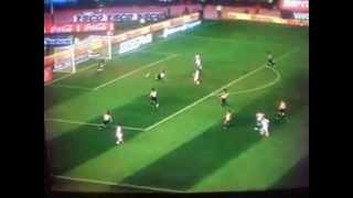 River Plate vs Rosario Central 20 GOL DE TEÓFILO GUTIÉRREZ Torneo de Transición 2014  17082014 [upl. by Neyugn300]