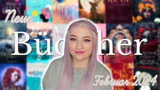 BUCH NEUERSCHEINUNGEN Februar 2024 Teil 1  Dark Romance Romantasy Romance  neue Bücher Februar 📚😍💕 [upl. by Crow933]