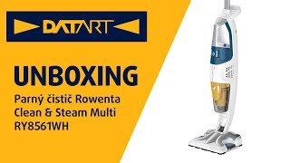 Parný čistič Rowenta Clean amp Steam Multi RY8561WH  unboxing [upl. by Ailedroc]