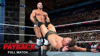 FULL MATCH  The Miz vs Cesaro  Intercontinental Title Match WWE Payback 2016 [upl. by Oiragelo]