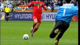 CR7 Goal vs North Korea WC 2010 HD 720p By Omar MUCR7mp4 [upl. by Htebizile]