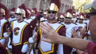 USC Trojan Marching Band  To the Coliseum Beat The beavers [upl. by Narahs]