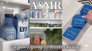 ✨Satisfying fridge organizing and restocking videos 🧊🍨 ASMR satisfying 🎙️ tiktok compilations Pt3 [upl. by Aivin]