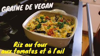 Riz au four de Yotam Ottolenghi vegan [upl. by Assyla]