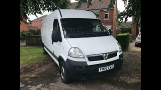 2009 Vauxhall Movano 25L Diesel Clutch Replacement [upl. by Michail947]