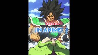 the best screams in ANIME anime viral editing edit fypシ [upl. by Schargel]