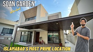 18 Marla LUXURIOUS MODERN CLEANARCHITECTURE House For Sale in SOAN GARDEN Islamabad [upl. by Eckart]