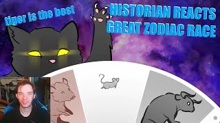 Historian Reacts  Fables and Folktales The Great Zodiac Race by Overly Sarcastic Productions [upl. by Eras926]