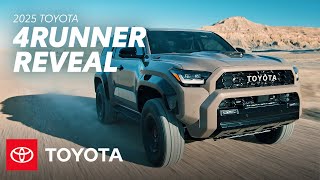 2025 Toyota 4Runner Reveal amp Overview  Toyota [upl. by Renfred]