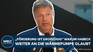 ENERGIEREISE quotWarten lohnt sich nichtquot  Robert Habeck auf WärmepumpenWerbungstour in Deutschland [upl. by Asilanna31]