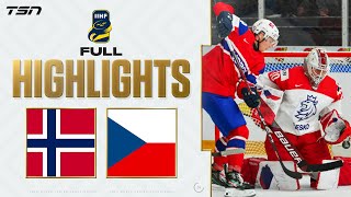 Czechia vs Norway FULL HIGHLIGHTS  2024 World Junior Championship [upl. by Elton]