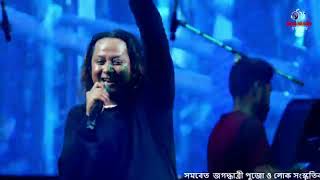 Jhumme ki Rat hai Manoj Roy live [upl. by Ynnavoj]