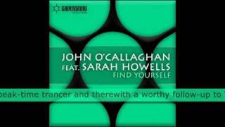 John OCallaghan feat Sarah Howells  Find Yourself Original Mix CVSA089 [upl. by Mariken]