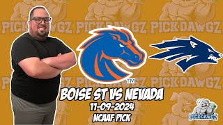 Boise State vs Nevada 11924 College Football Picks amp Predictions  Week 11 NCAAF Betting Tips [upl. by Gavette244]