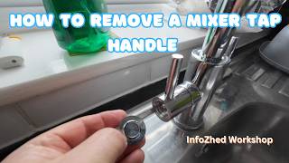 How to remove Mixer Tap handle with no obvious screw [upl. by Nickles540]