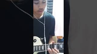 mcr  im not okay guitarsolo mychemicalromance franklero raytoro lespaul emo guitarcover [upl. by Nnaxor129]