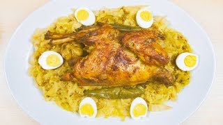 👌 RFISSA MAROCAINE AU POULET  Chicken Rfissa recipe  رفيسة مغربية أو تريد بطريقة مبسطة ومداق لديذ [upl. by Cuda]