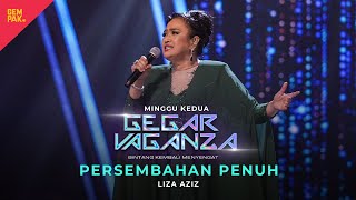 LIZA AZIZ  WAJAH SIAPA DIHATI MU  MINGGU 2 GEGAR VAGANZA 2024 [upl. by Ahsilef]