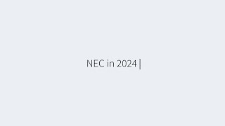 NECグループの2024年を2分のダイジェストでお届け！ NEC公式 [upl. by Anoyi991]