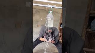 Clever hair washing process caused by water shortage in rural areas [upl. by Eeliram]