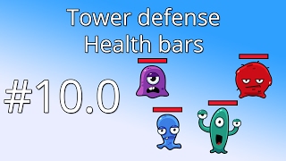 100 Unity Tower defense tutorial  Health bars [upl. by Evvie]