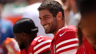 Jimmy Garoppolo Set To Receive INSANE Amount Of Money For Riding 49ers Bench [upl. by Dehsar]