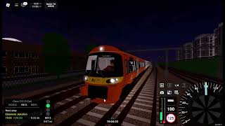 SCR V201 Airlink Class 332 4 Cars Stepford Central  Terminal 2 [upl. by Robert]