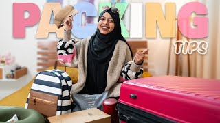 10 Travel Packing Tips  How I Pack My Travel Bags  Faiza [upl. by Aylmer]