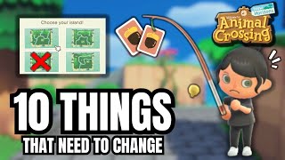 10 MustHave Changes for Animal Crossings Future [upl. by Doralin]