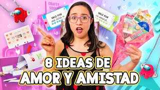 8 REGALOS FÁCILES PARA SAN VALENTÍN 💖 Ideas Originales para 14 de Febrero 💕 Craftingeek [upl. by Yerffoeg189]