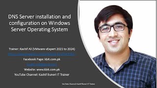 DNS Server installation and configuration on Windows Server Operating System  HINDIURDU [upl. by Notlim651]