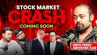 Stock market CRASH  SHOCKING बड़ा खेल  Ft AbhishekKar Abhishek kar latest podcast stockmarket [upl. by Aemat]