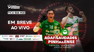 ADAFSAUDADES X PINHALENSE – Campeonato Catarinense de Futsal Série Prata [upl. by Olyhs]