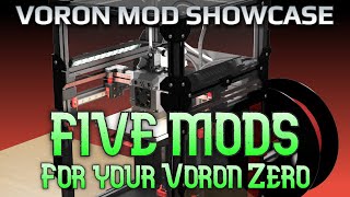 Voron Mod Showcase Our Top 5 V02 Mods [upl. by Barbuto]