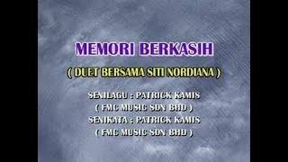 Siti Nordiana amp Achik  Memori Berkasih Official Karaoke Video [upl. by Hguh219]