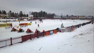 Eagle River World Championship Snowmobile Derby Vintage Sno Pro IFS Final 2012 [upl. by Perron]