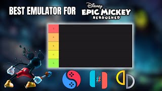 Disney Epic Mickey Rebrushed  Best Switch Emulator Tested  Ryujinx vs Yuzu vs Suyu [upl. by Samul149]