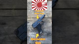 Surrender gun nambu type 94 imperialjapan weaponhistory ww2 history [upl. by Aisirtap185]