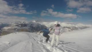 VIALATTEA ITALY SKI TRIP MAKE BREAK 2017 [upl. by Kiley620]