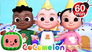 JJs Birthday Song 🎂  More CoComelon Nursery Rhymes amp Kids Songs  Dance Party Mix [upl. by Bevers155]